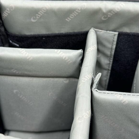 Canon Black Digital Padded Gadget Camera Case Bag No Shoulder Strap EUC - Picture 5 of 5